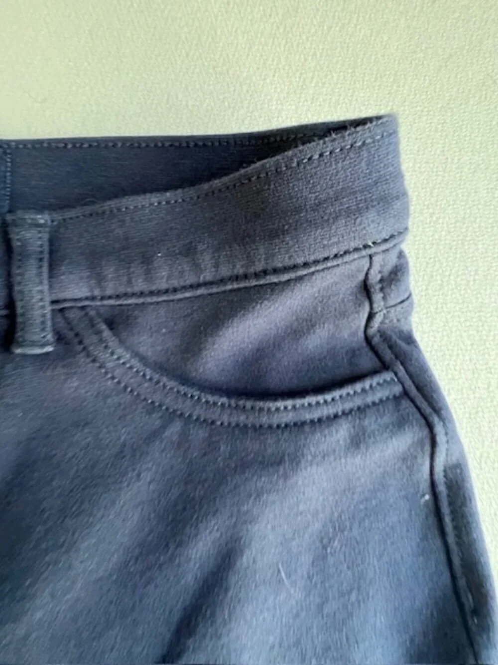 The Children's PLACE Girl's Uniform Ponte Knit Pull-on Jeggings Navy Blue size12